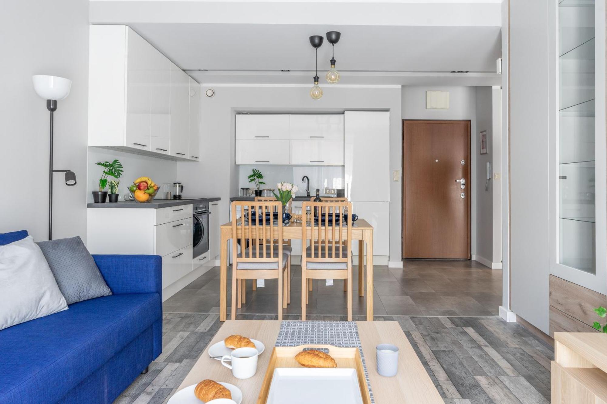 Angel Mint Apartment - Free Parking - Balcony 크라쿠프 외부 사진