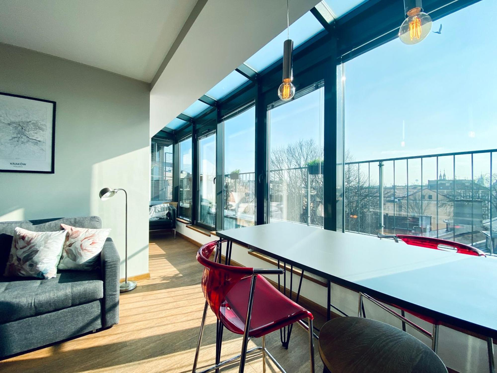 Angel Mint Apartment - Free Parking - Balcony 크라쿠프 외부 사진