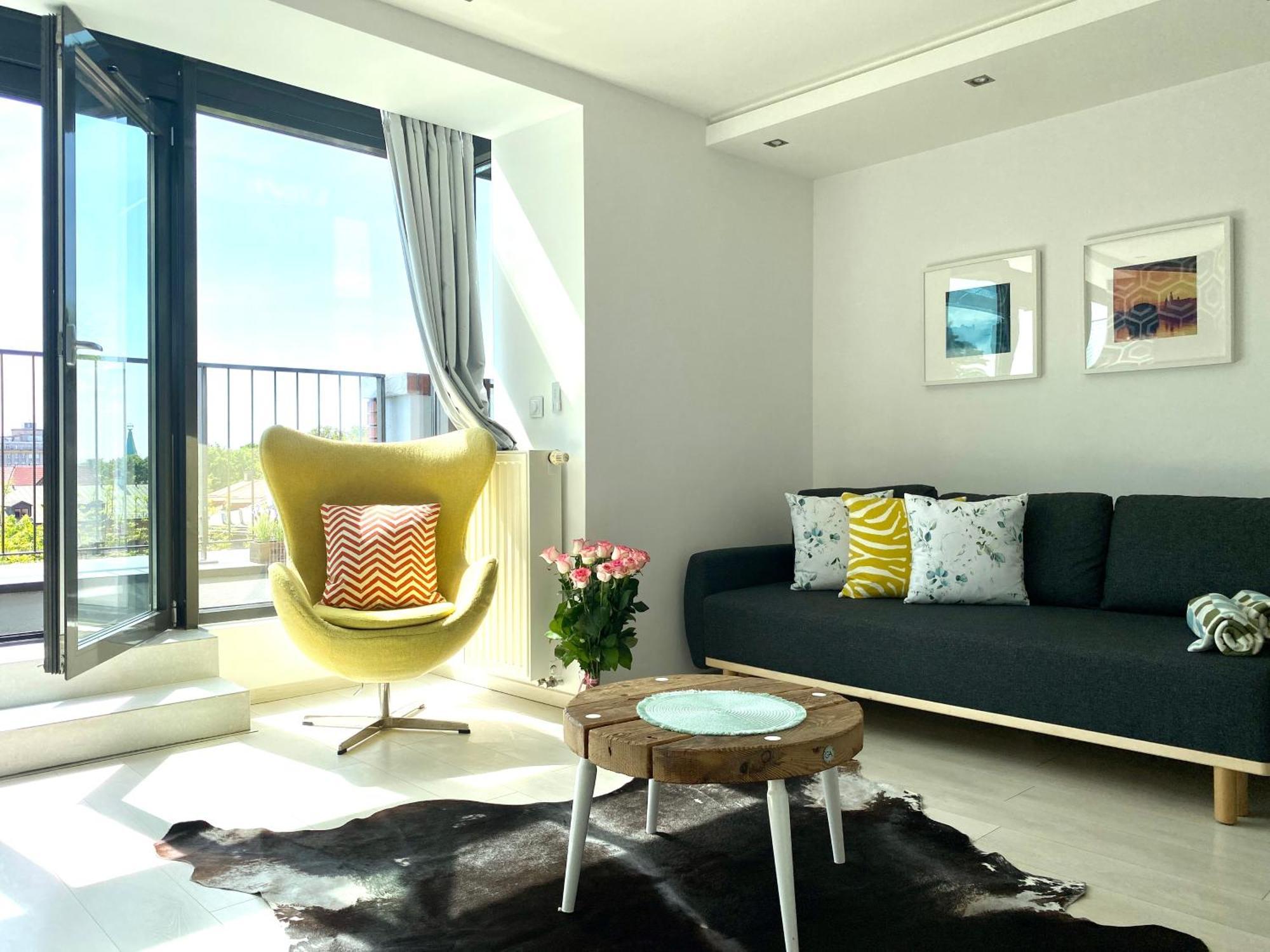 Angel Mint Apartment - Free Parking - Balcony 크라쿠프 외부 사진