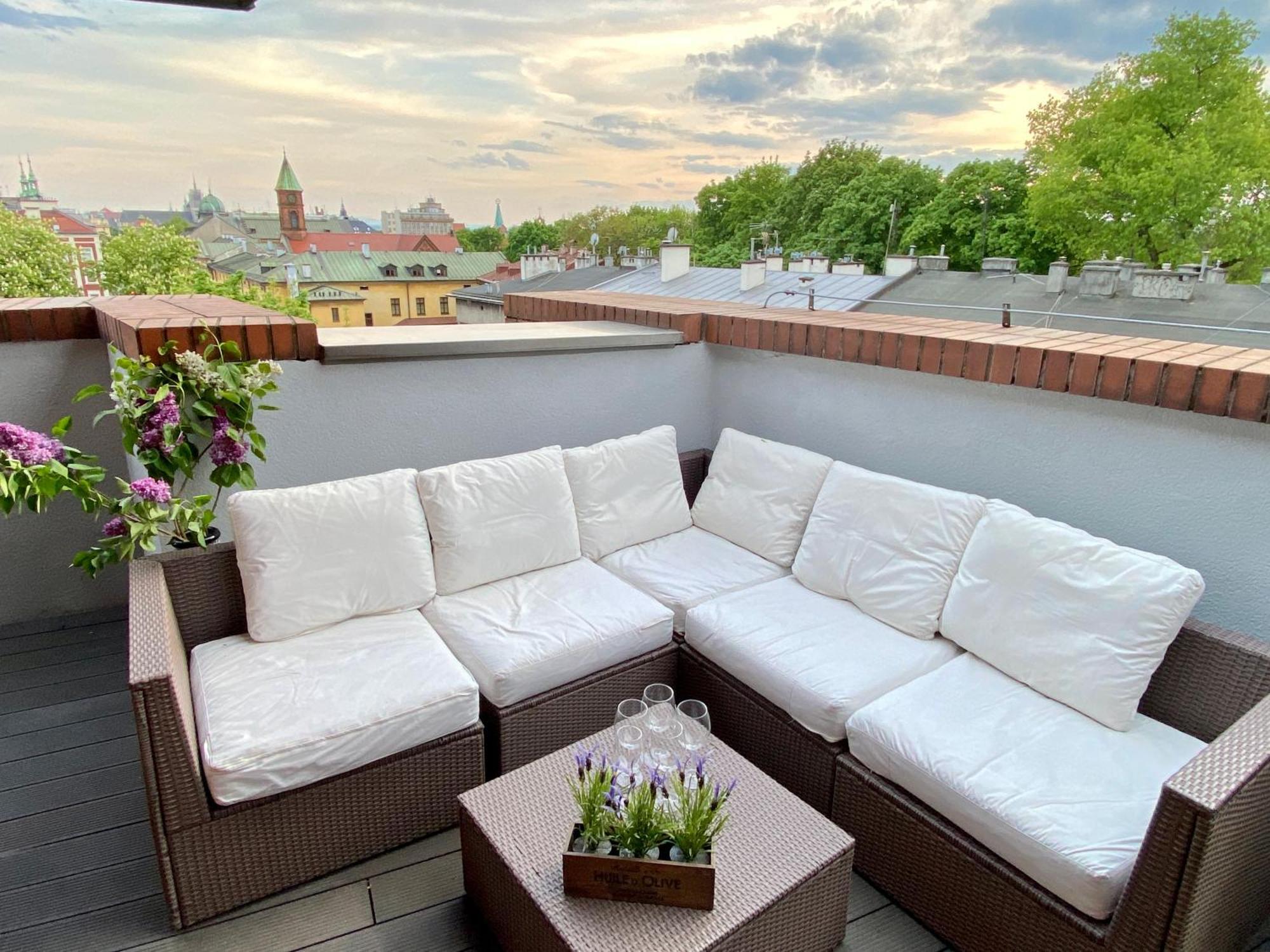 Angel Mint Apartment - Free Parking - Balcony 크라쿠프 외부 사진