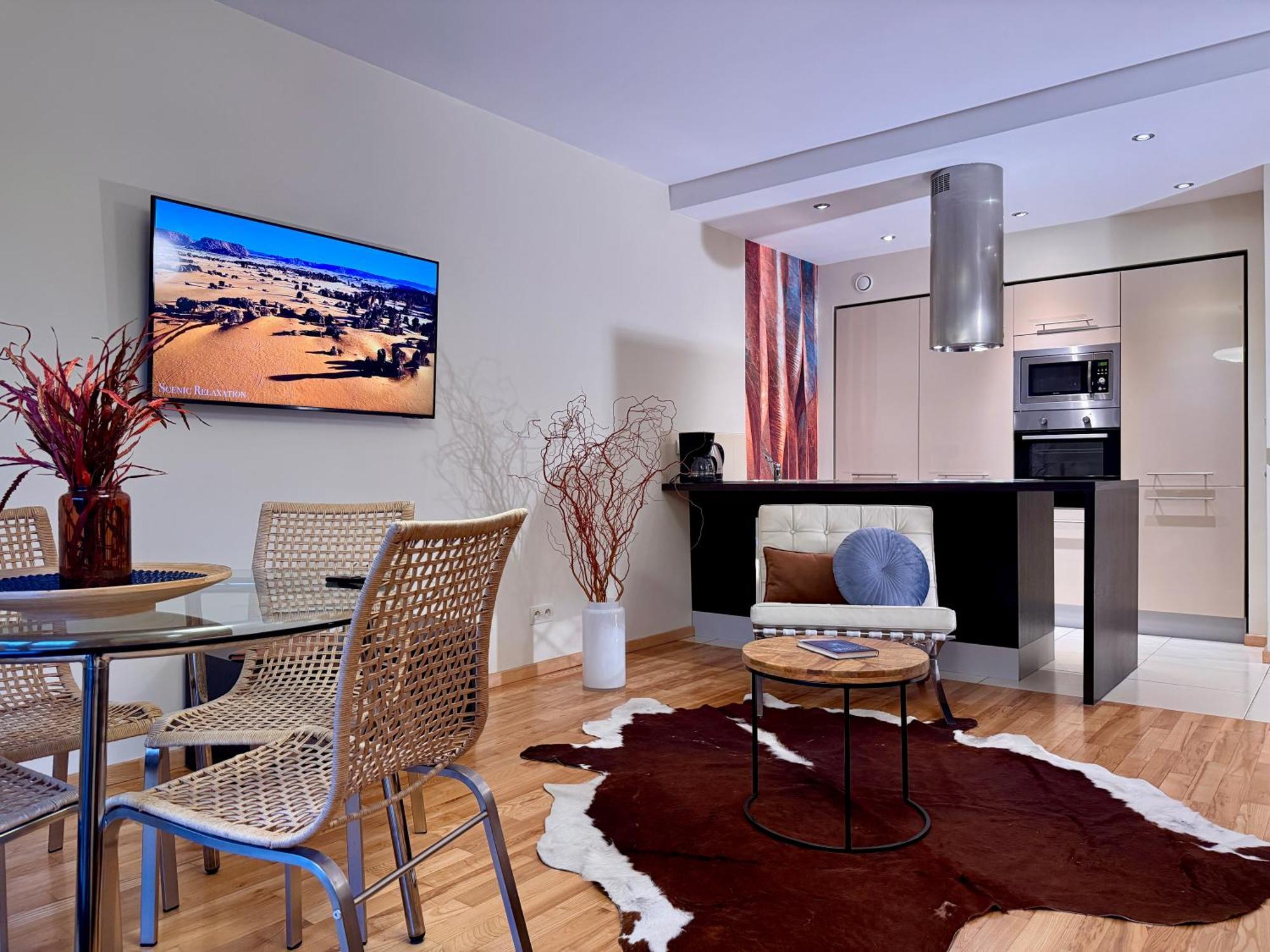 Angel Mint Apartment - Free Parking - Balcony 크라쿠프 객실 사진