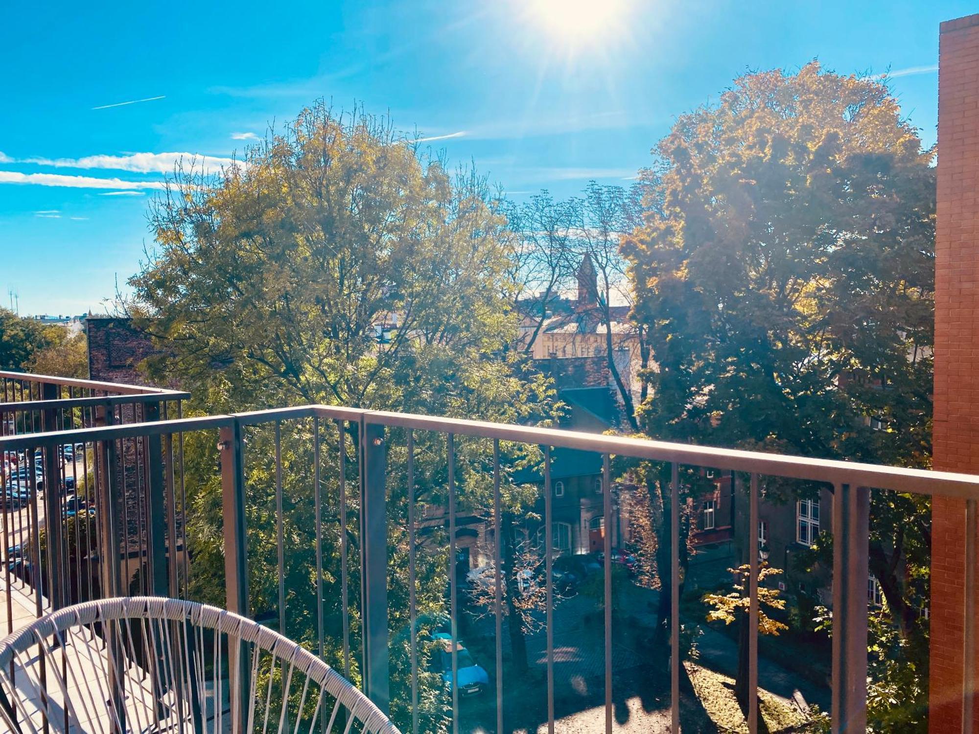 Angel Mint Apartment - Free Parking - Balcony 크라쿠프 객실 사진