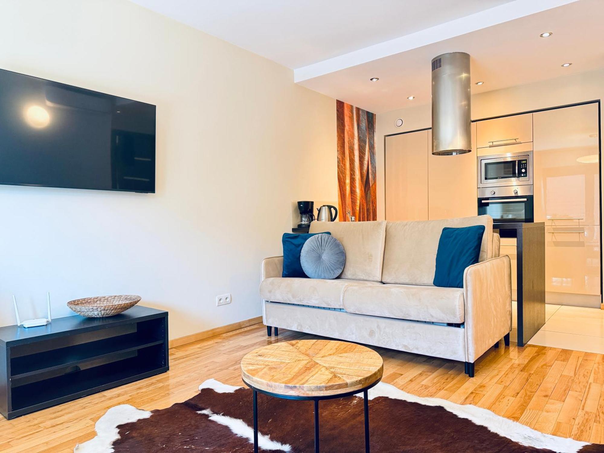 Angel Mint Apartment - Free Parking - Balcony 크라쿠프 객실 사진